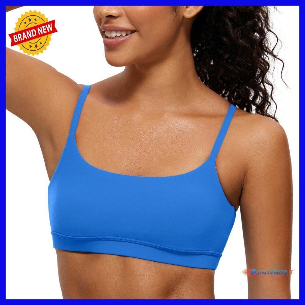 Wireless Padded Sports Bra, Adjustable Straps, Butterluxe Fabric, A/B Cup